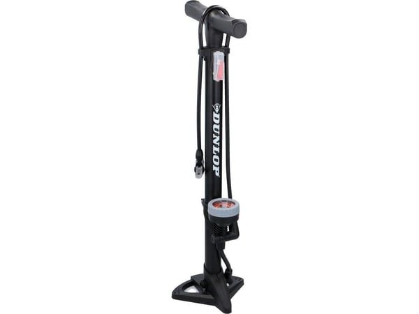 Dunlop sykkel pumpe med manometer