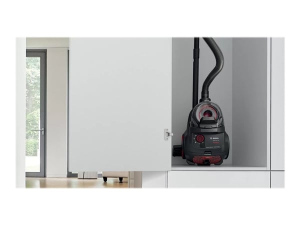 Bosch Series 4 BGS21POW2, rumpuimuri, kuiva, pussiton, 2 L, HEPA, suodatus