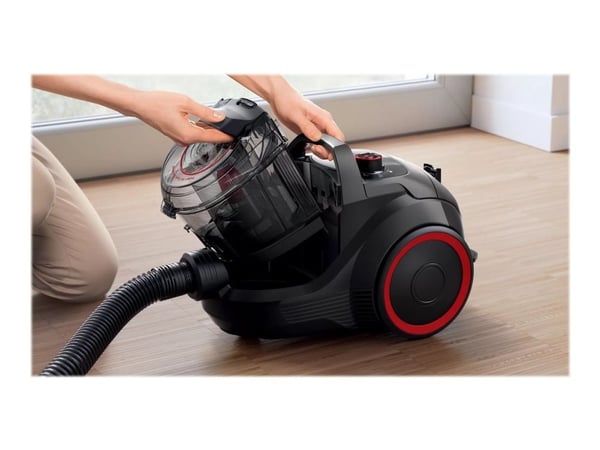 Bosch Series 4 BGS21POW2, rumpuimuri, kuiva, pussiton, 2 L, HEPA, suodatus