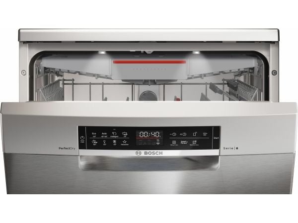 Bosch SMS6ZCI16E - Diskmaskin - Silver