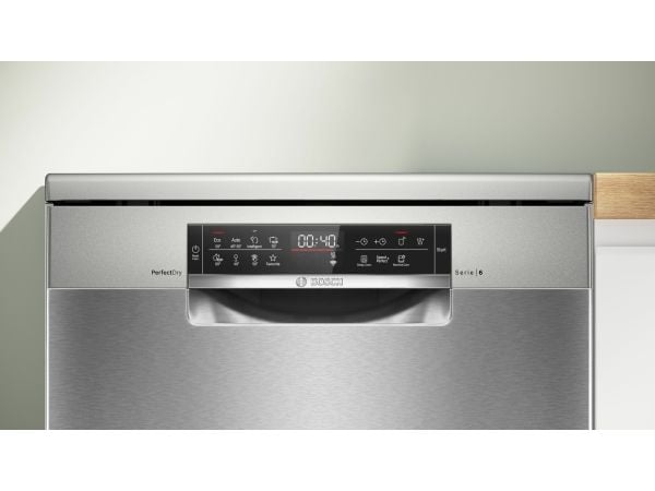 Bosch SMS6ZCI16E - Diskmaskin - Silver