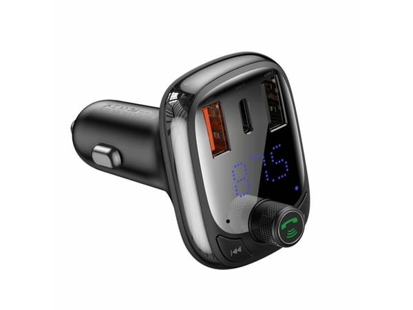 Baseus FM-lähetin Baseus bluetooth MP3 autolähetin S-13 (musta)
