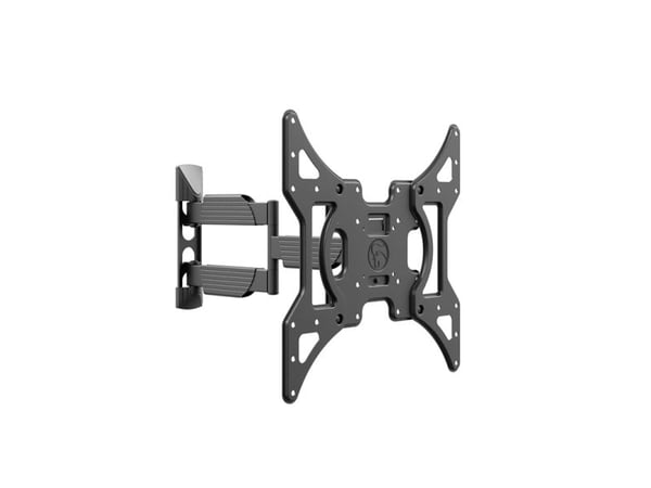 HAGOR BrackIT M - Monteringssett (veggmontering) - full bevegelse - for flatpanel - svart - skjermstørrelse: 43"-50"