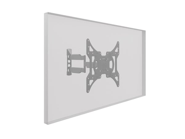 HAGOR BrackIT M - Monteringssett (veggmontering) - full bevegelse - for flatpanel - svart - skjermstørrelse: 43"-50"