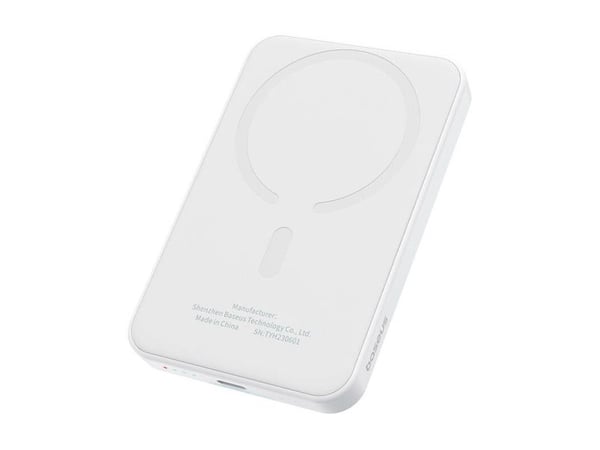 Baseus 6932172636210, 5000 mAh, Lithium Polymer (LiPo), Hvit