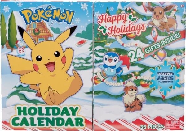 Pokémon Joulukalenteri - 24 luukkua