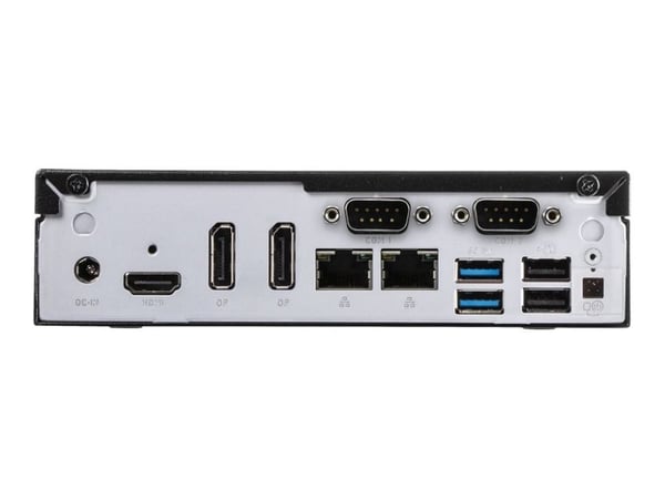 Shuttle XPC slim DH610 - Barebone - Slim-PC LGA1700-sokkel - Intel H610 - ingen CPU - RAM 0 GB - Gigabit Ethernet, 2.5 Gigabit Ethernet - svart