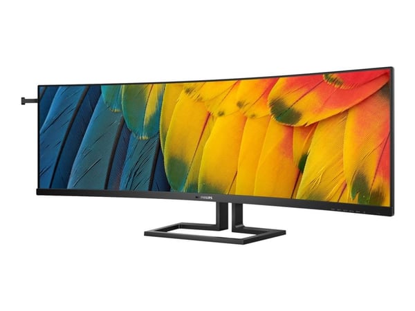 Philips 45B1U6900C - LED-skjerm - kurvet - 45" (44.5" synlig) - 5120 x 1440 Dual Quad HD @ 75 Hz - VA - 450 cd/m² - 3000:1 - DisplayHDR 400 - 4 ms ...