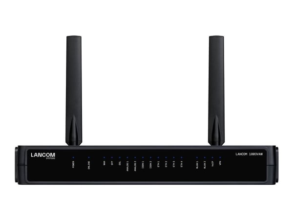 Lancom SD-WAN VoIP Gateway med VDSL2/ADSL2+ Modem Annex A/B/J/M 1x SFP/TP WAN-Eth - Gateway - IPSec