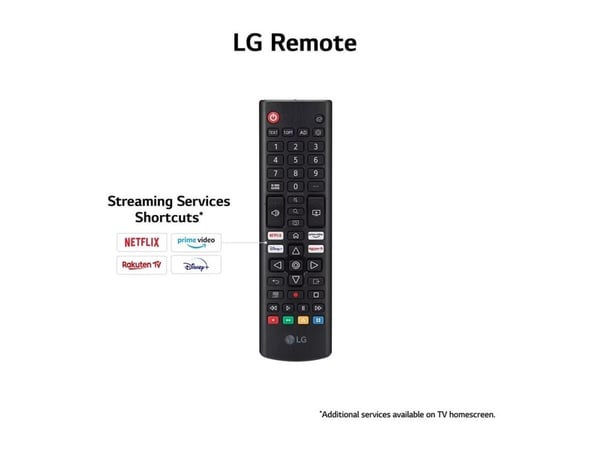 LG 55UR78006LK - 55" Diagonalklasse UR78 Series LED-bakgrunnsbelyst LCD TV - Smart TV - ThinQ AI, webOS - 4K UHD (2160p) 3840 x 2160 - HDR - Direct...