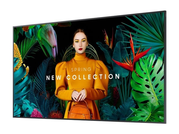 Samsung QB43C - 43" Diagonalklasse QBC Series LED-bakgrunnsbelyst LCD-skjerm - intelligent skilting - Tizen OS - 4K UHD (2160p) 3840 x 2160
