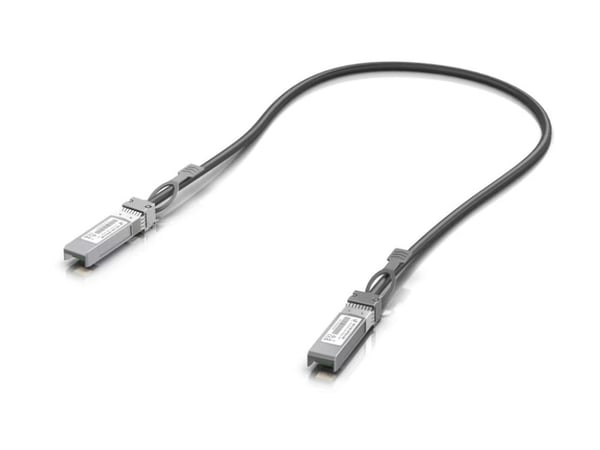 Ubiquiti - Direkte 25GBase-koblingskabel - SFP+ til SFP+ - 4.1 mm - passiv - svart