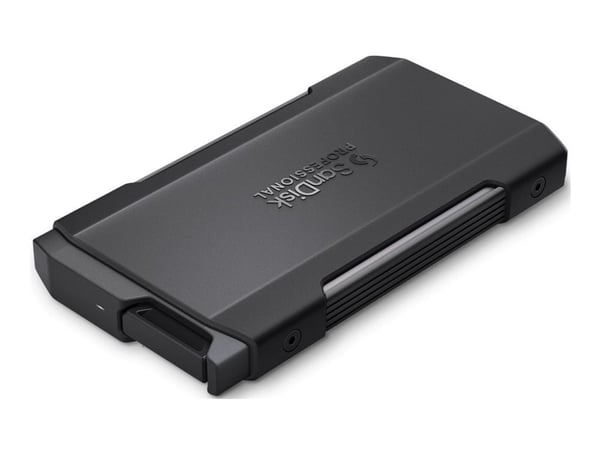 SanDisk PRO-BLADE TRANSPORT, SSD-kotelo, 20 Gbit/s, USB-liitettävyys, Musta