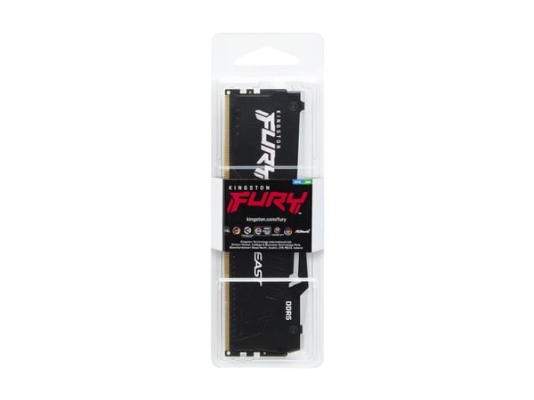 Kingston FURY Beast RGB - DDR5 - modul - 8 GB - DIMM 288-pin - 5600 MT/s / PC5-44800 - CL40 - 1.25 V - ikke-bufret - on-die ECC