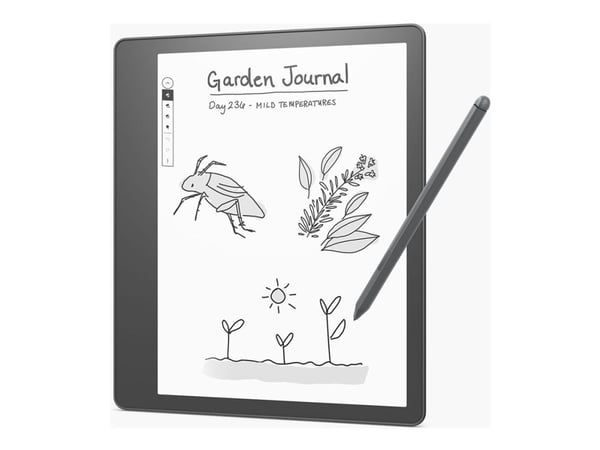 Amazon Kindle Scribe - e-kirjan lukija - 10.2" Paperwhite - 16 Gt - Lukitusnäytön mainoksilla tuettu