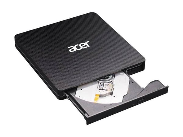 Acer DVD - Platestasjon - DVD±RW (+R dobbeltlag) - USB - plugginnmodul - svart