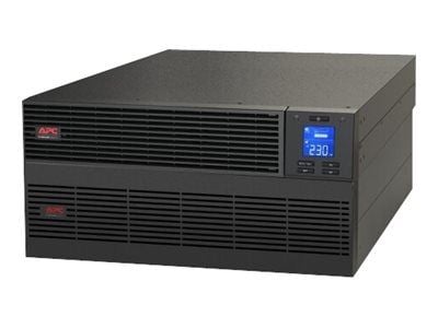 APC SRV5KRILRK, Taajuuden kaksoismuunnos (verkossa), 5 kVA, 5000 W, Pure sine, 110 V, 300 V