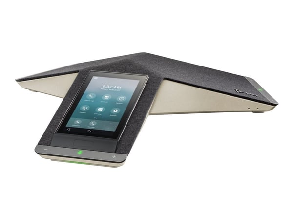 HP Poly Trio C60 - Konferanse-VoIP-telefon - med Bluetooth-grensesnitt - IEEE 802.11a/b/g/n/ac (Wi-Fi) / Bluetooth 5.0 - 5-veis anropskapasitet - S...