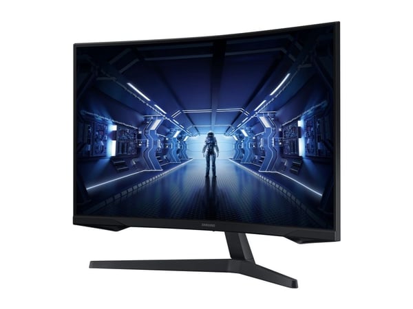 Samsung Odyssey G5 S27CG510EU - G51C Series - LED-skjerm - 27" - 2560 x 1440 QHD @ 165 Hz - VA - 300 cd/m² - 3000:1 - HDR10 - 1 ms - 2xHDMI, Displa...