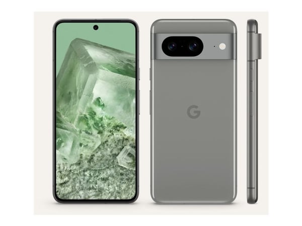 Google | Pixel 8 – 5G-älypuhelin – 128 Gt | Hazel Grey