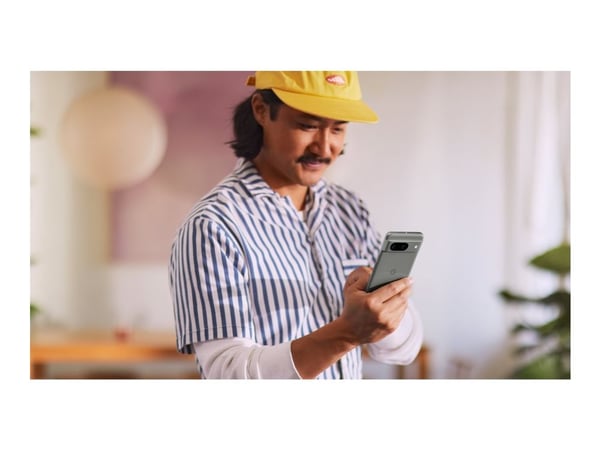 Google | Pixel 8 – 5G-älypuhelin – 128 Gt | Hazel Grey