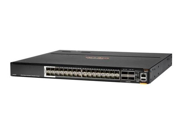 HPE Aruba CX 8360-32Y4C - Kytkin - L3 - Hallittu - 32 x 1/10/25 Gigabit Ethernet SFP / SFP+ / SFP28 + 4 x 40/100 Gigabit QSFP+ / QSFP28 - edestä ta...