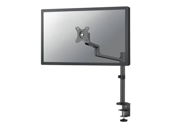 Neomounts DS60-425BL1 - Monteringssett (skrivebordsklemmemontering, skrivebordsmalje, VESA-adapterplate, skjermarm) - helbevegelses justerbar arm -...