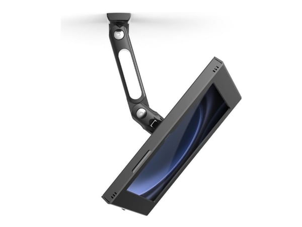Compulocks Galaxy Tab S9/S9FE 10.9" Apex Enclosure Swing Wall Mount Black - Monteringssett - svingarm, synlige foran/bak kamera og sensorer - for n...