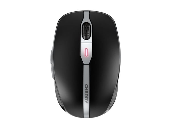 CHERRY MW 9100 - Mus - 6 knapper - trådløs - 2.4 GHz, Bluetooth 4.0 - USB trådløs mottaker - svart