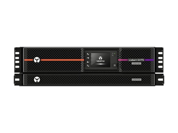 Liebert GXT5 - UPS (rackmonterbar/ekstern) - AC 208 V - 6000 watt - 6000 VA - USB, serial - utgangskontakter: 1 - 3U
