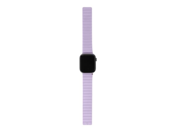 Decoded Traction Strap Lite - Sløyfe for smart armbåndsur - lavendel - for Apple Watch Hermès Series 9, SE 3, Series 10, Series 11, Series 8, Series 9