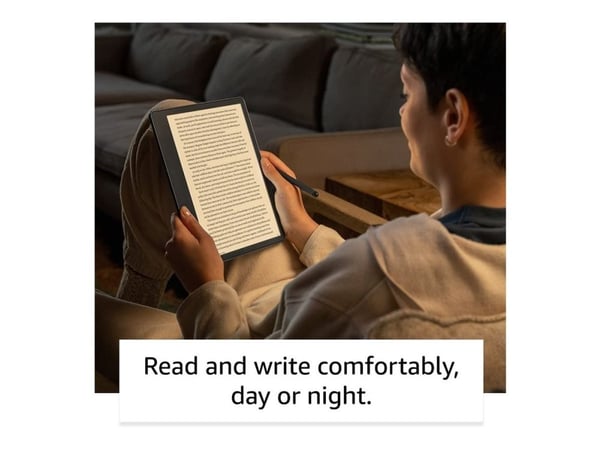 Amazon Kindle Scribe - 1. generasjon - eBook-leser - 16 GB - 10.2" monokrom - berøringsskjerm - Bluetooth, Wi-Fi - wolframgrå
