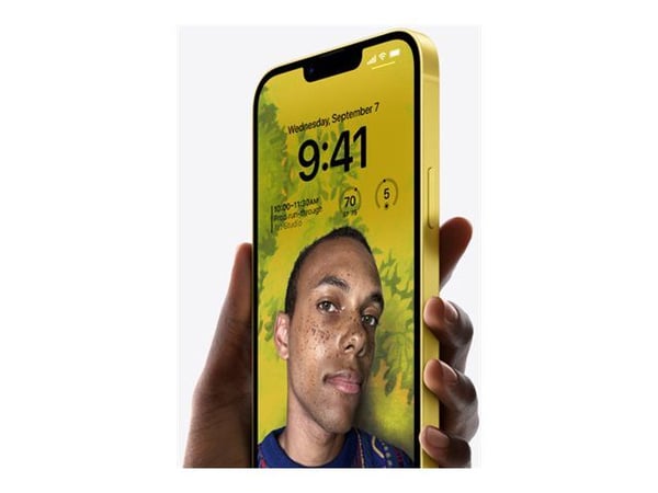 Apple iPhone 14 - 5G smartphone - dobbelt-SIM / Internminne 512 GB - OLED display - 6.1" - 2532 x 1170 piksler - 2x bakkameraer 12 MP, 12 MP - fron...
