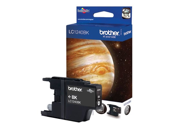 Brother LC1240BK - Svart - original - blekkpatron - for Brother DCP-J525W, DCP-J725DW, DCP-J925DW