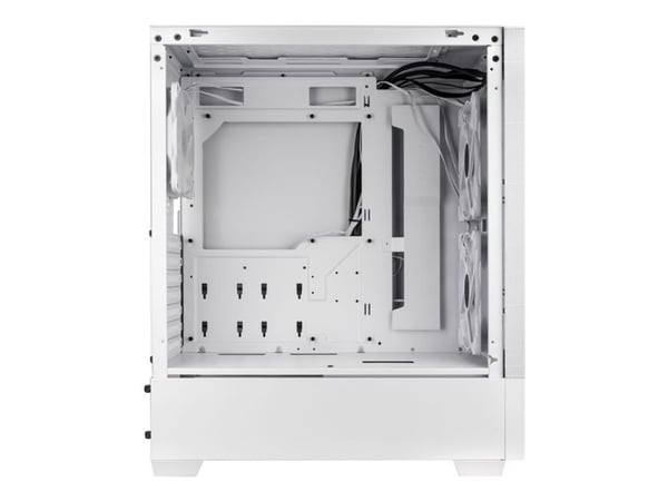 Lian Li Lancool 205 - Tower - ATX - sidepanel med vindu (herdet glass) - ingen strømforsyning - hvit - USB/lyd