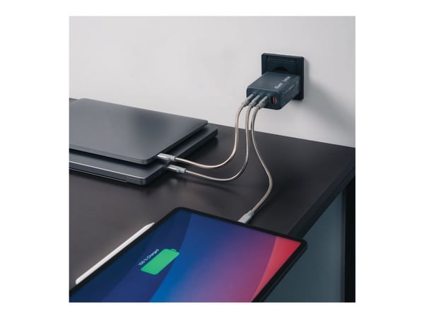SmartDisk Pro GNC-240, Sisätila, AC, 28 V, Musta, Harmaa