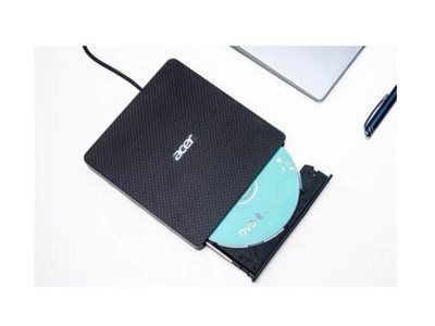 Acer DVD - Platestasjon - DVD±RW (+R dobbeltlag) - USB - plugginnmodul - svart