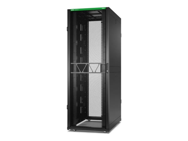 APC NetShelter SX Gen 2 - Rack skåp - 2124 H x 750 B x 1200 D mm, med sidor - golvstående - svart - 45U - 19" - TAA-kompatibel - för P/N: SMT1000RM...