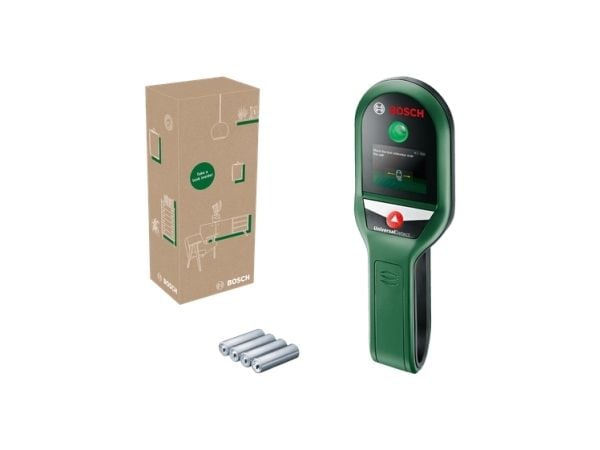 Bosch Universal Detect, Live kabel, Metall, Tre, Svart, Grønn, 10 cm, 2,5 cm, 5 cm, 5 min