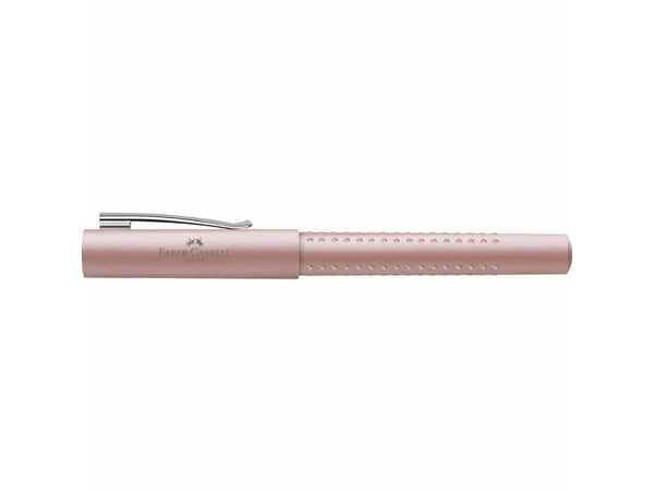 Faber-Castell 140809, Rose, Patronrefill/konverter-system, Kursiv spiss, Rustfritt stål, Fin, Ambidextrous