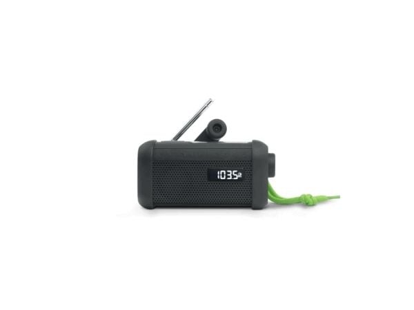 Muse Muse | Bærbar solcelleradio med sveiv og lommelykt | MH-08 MB | AUX til | Bluetooth | FM-radio
