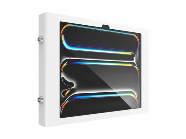 Compulocks iPad Pro M4 13" (2024), Apex Secured Enclosure Wall Mount - Innhegning - for nettbrett - sikret - låsbar - metallramme - hvit - skjermst...