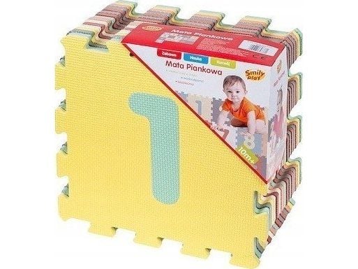 Smily Play skummatte i pastell med tall