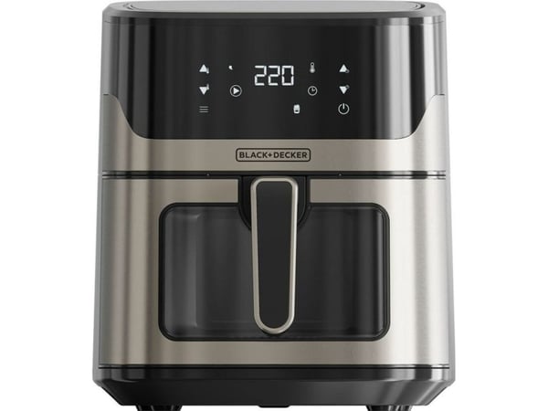 Black & Decker BXAF6500E, Lavfedt steger, 6,5 L, 1,3 kg, 80 °C, 200 °C, 60 min.