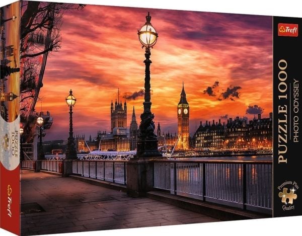 Trefl palapeli 1000 elementtiä Premium Plus Big Ben Lontoo