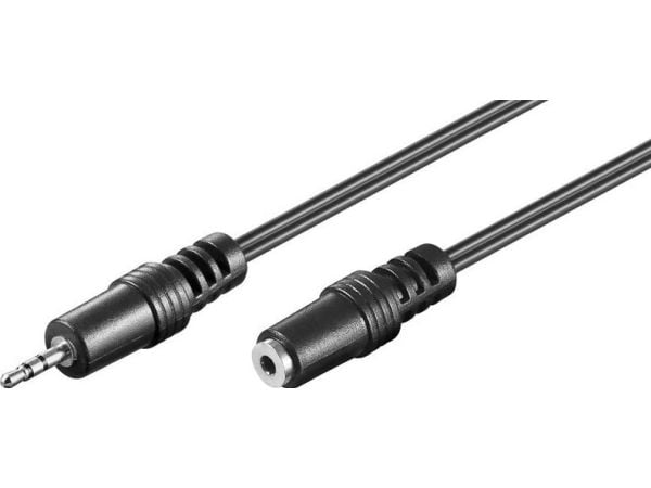 PremiumCord audiokabel PremiumCord 2,5 mm Jack - Jack skjøteledning 5 m (M/F, stereo)