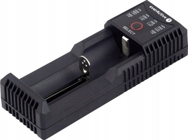 EverActive-lader for sylindriske Li-ion- og Ni-MH-batterier UC-100C med Power Bank-funksjon