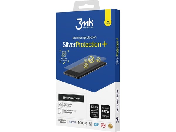 3MK SilverProtection+ beskyttelsesfolie for Motorola Razr 40 Ultra (front/bak LCD) antimikrobiell
