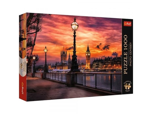 Trefl palapeli 1000 elementtiä Premium Plus Big Ben Lontoo