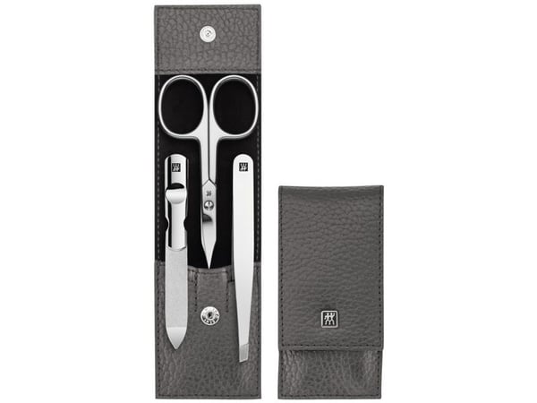 Zwilling travel - antrasiittinen nahkalaukku, 3 kappaletta